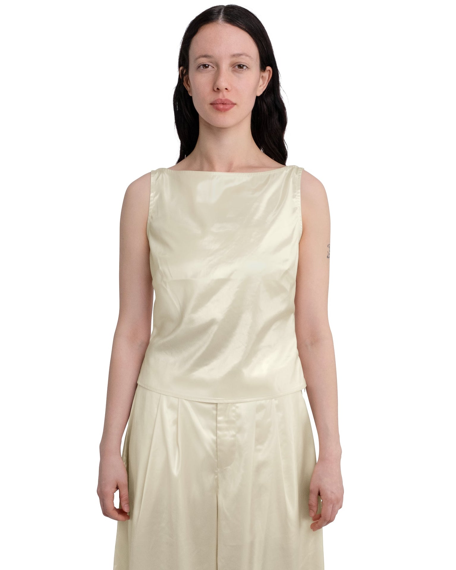 BOATNECK TOP IN PEARL