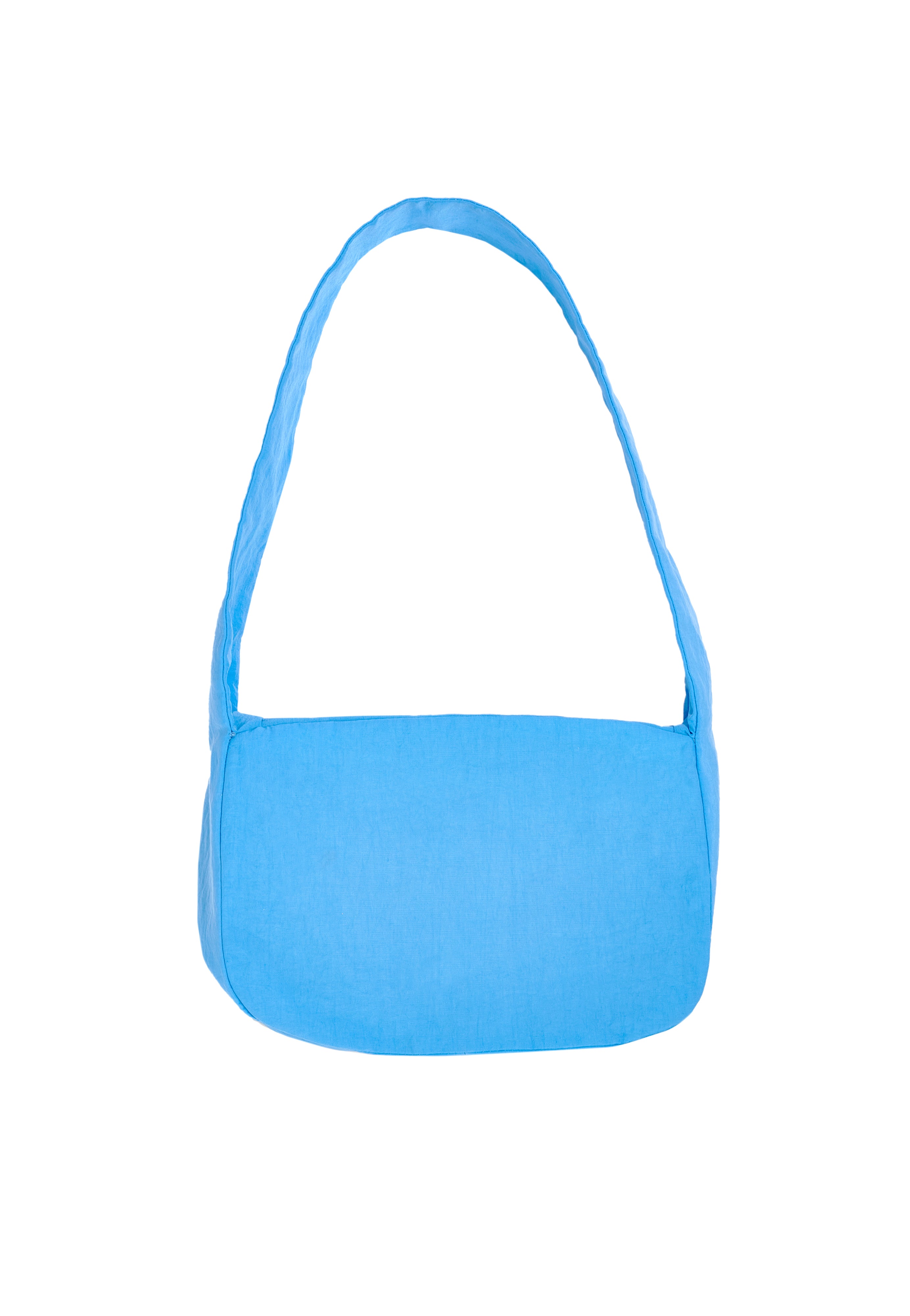 Courrèges Logo-embellished Shoulder Bag - Blue