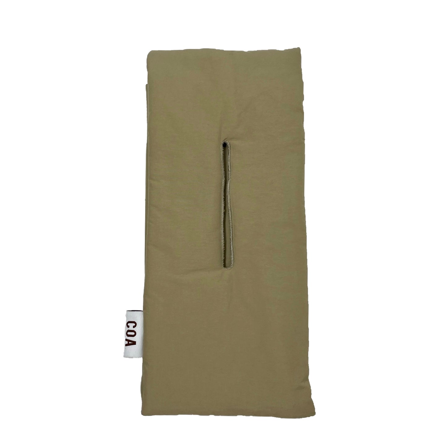 TAN NYLON PADDED SCARF