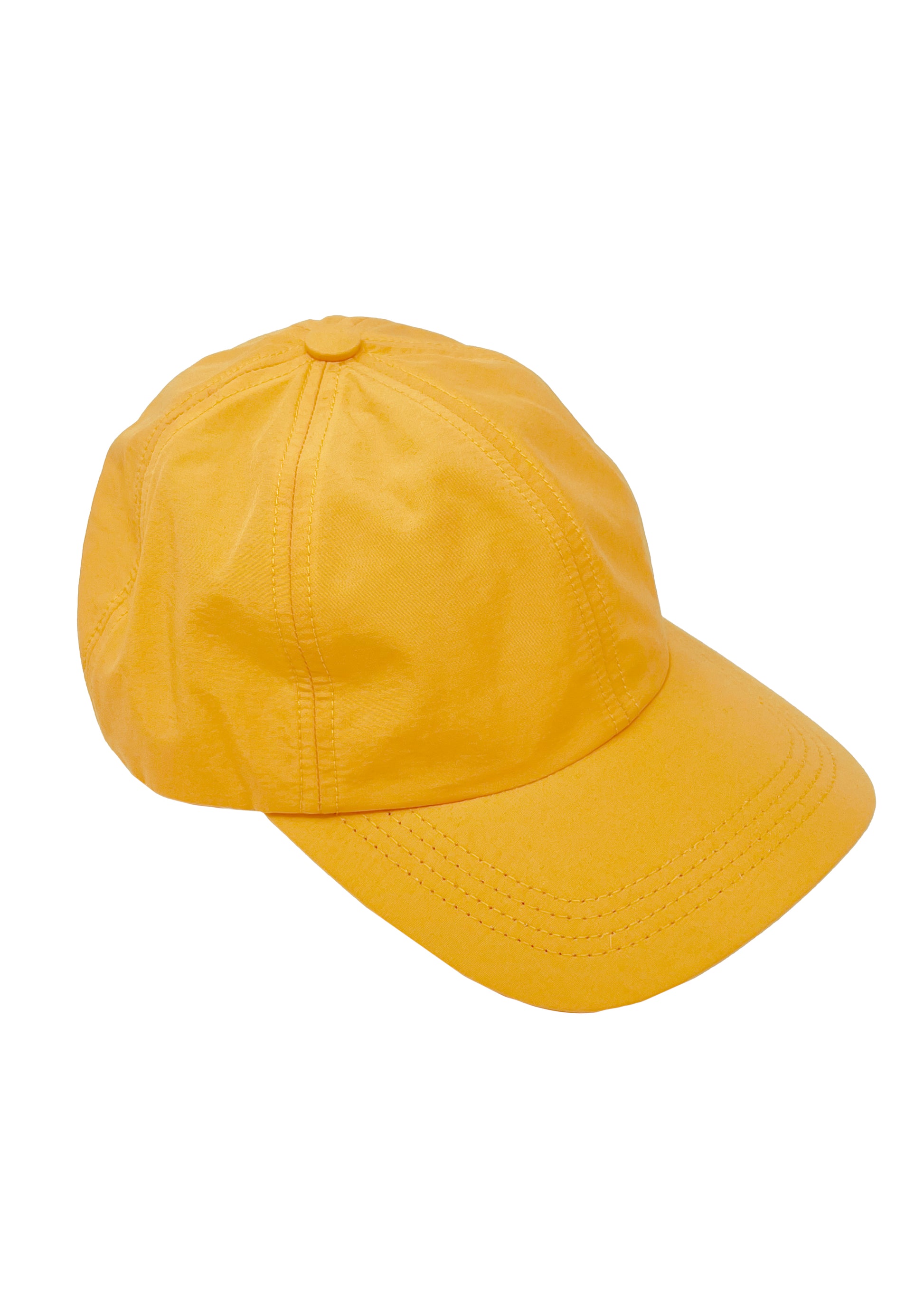 MUSTARD NYLON BASEBALL HAT