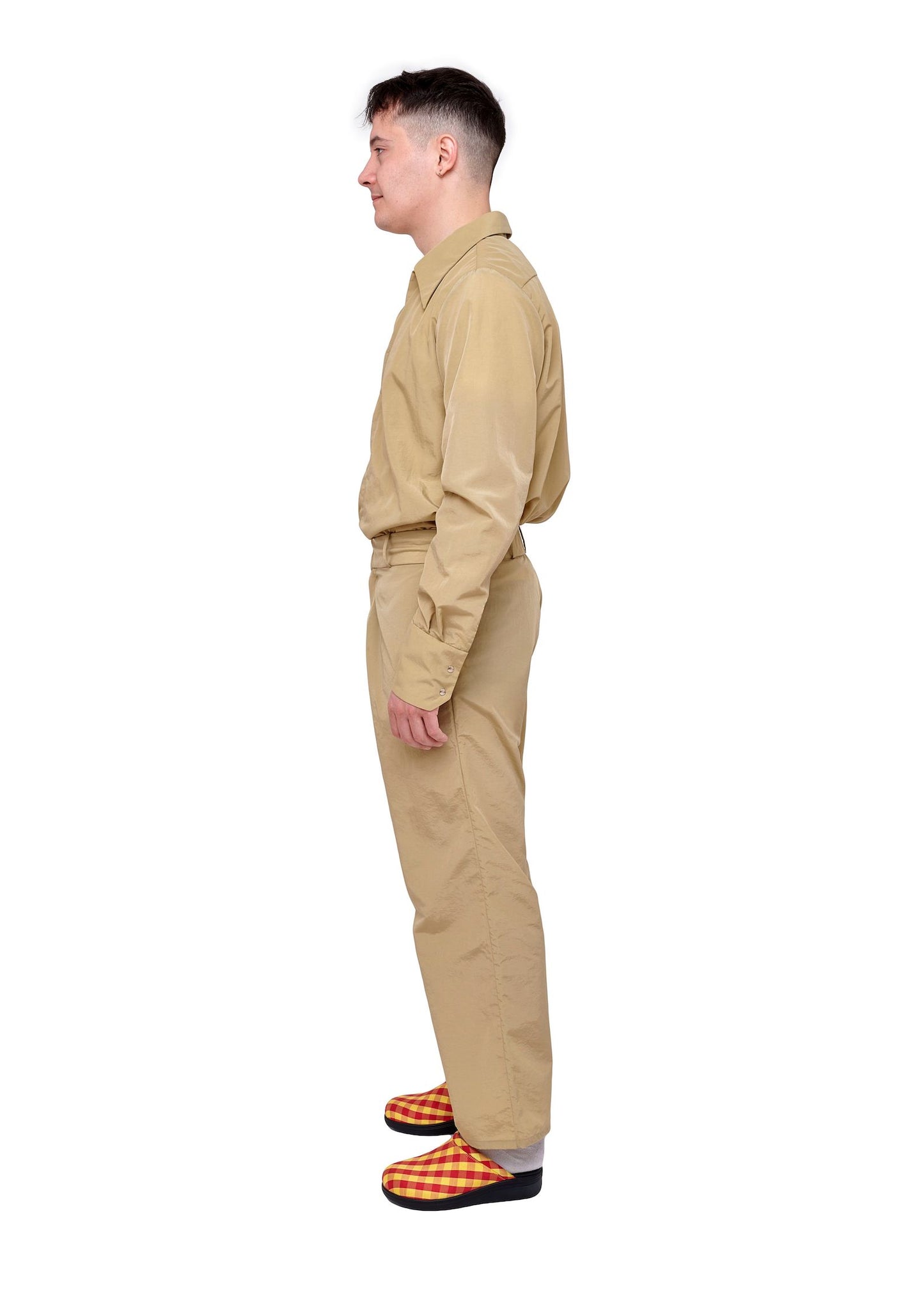 Tan Nylon Pants