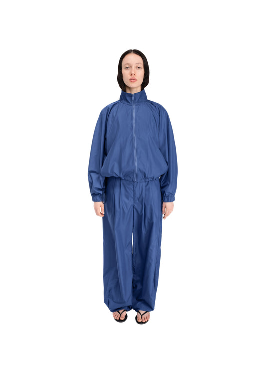 BOMBER JACKET IN PERIWINKLE