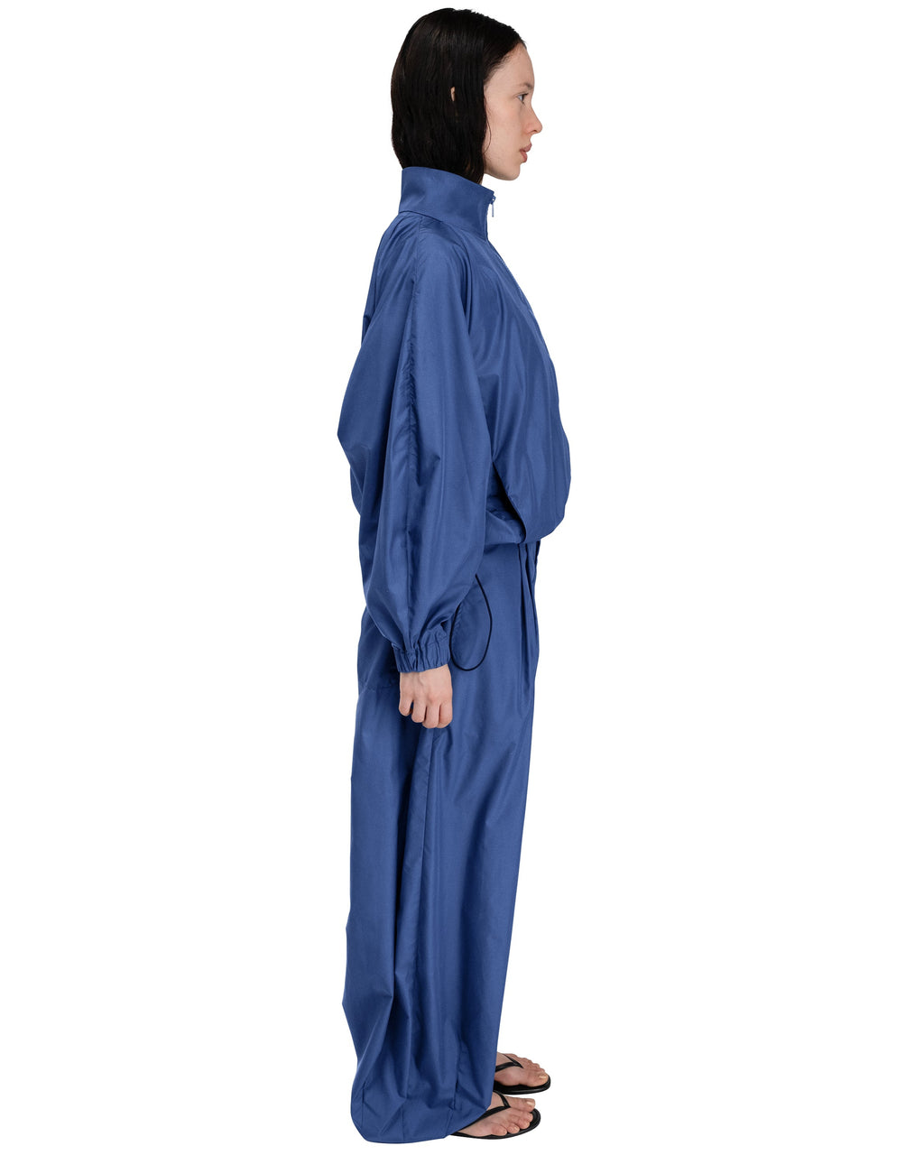 BOMBER JACKET IN PERIWINKLE