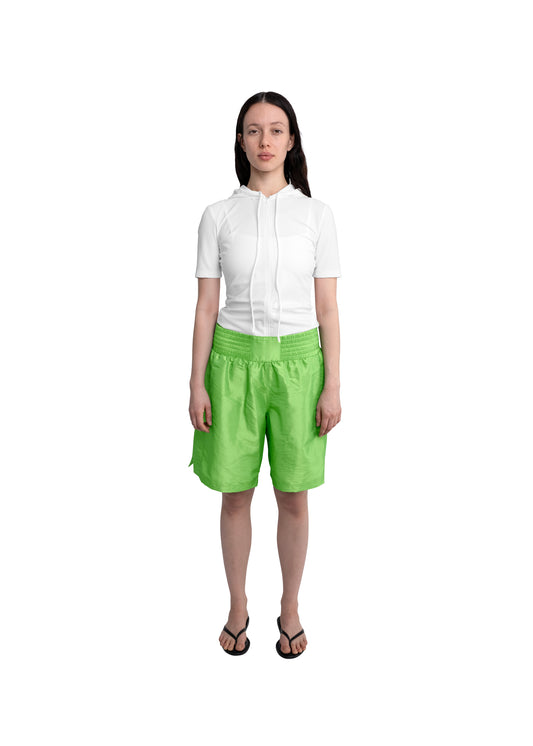 BOXING SHORT IN LIMEADE