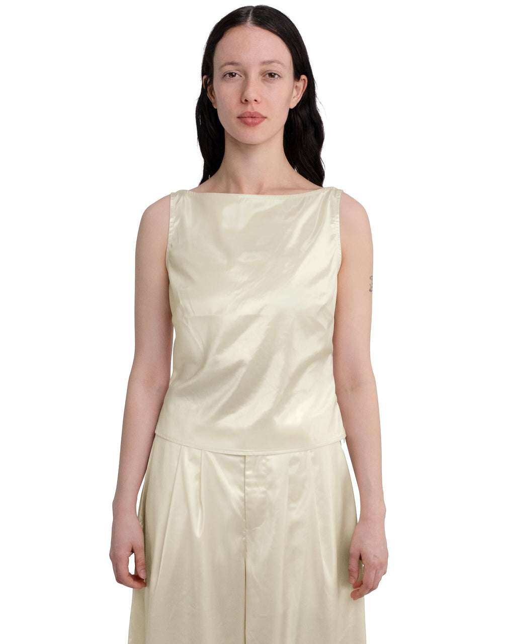 BOATNECK TOP IN PEARL