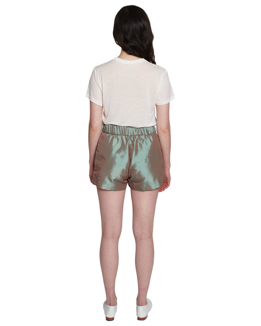 SHORT SHORTS IN JADE