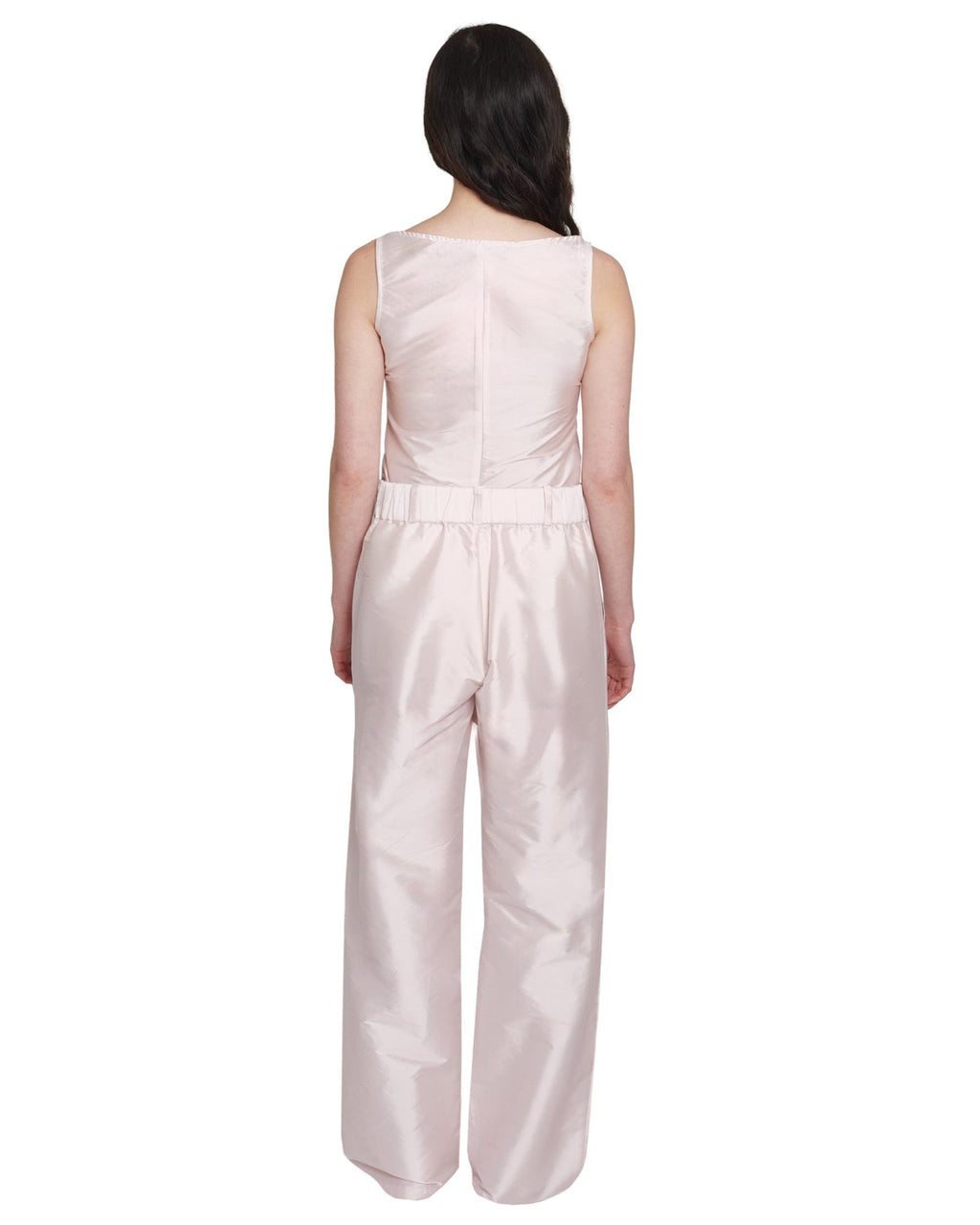 EVERYONE PANT IN PINK SILK