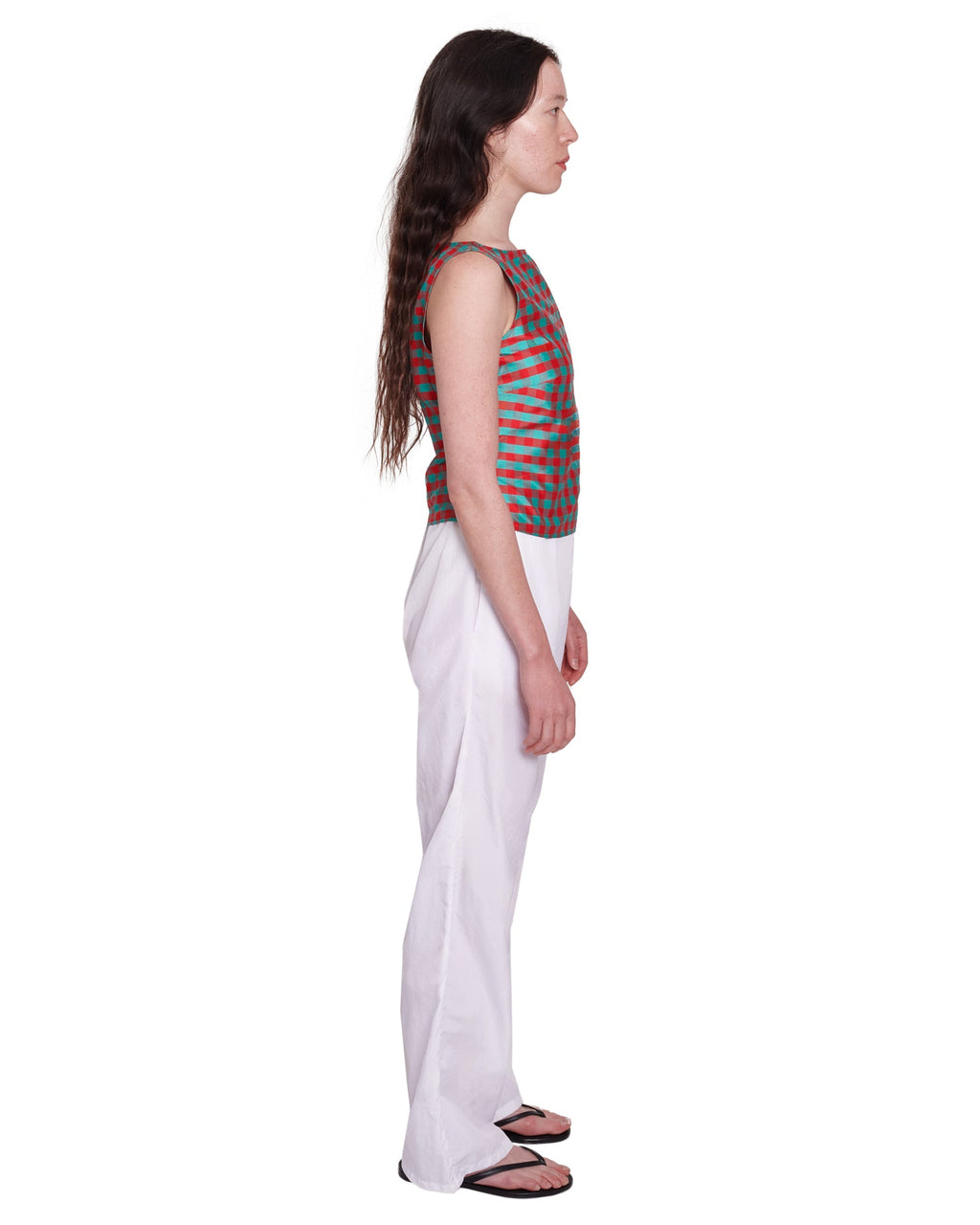 EVERYONE PANT IN WHITE NYLON