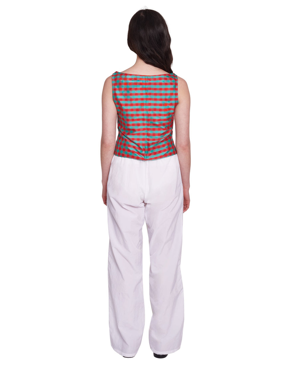 EVERYONE PANT IN WHITE NYLON