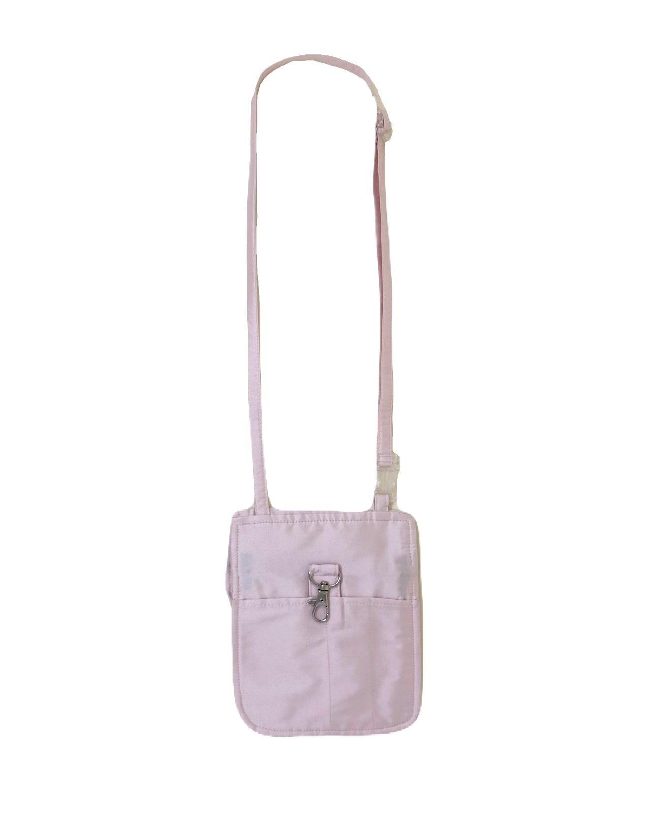 TRAVEL SLING IN PINK SILK