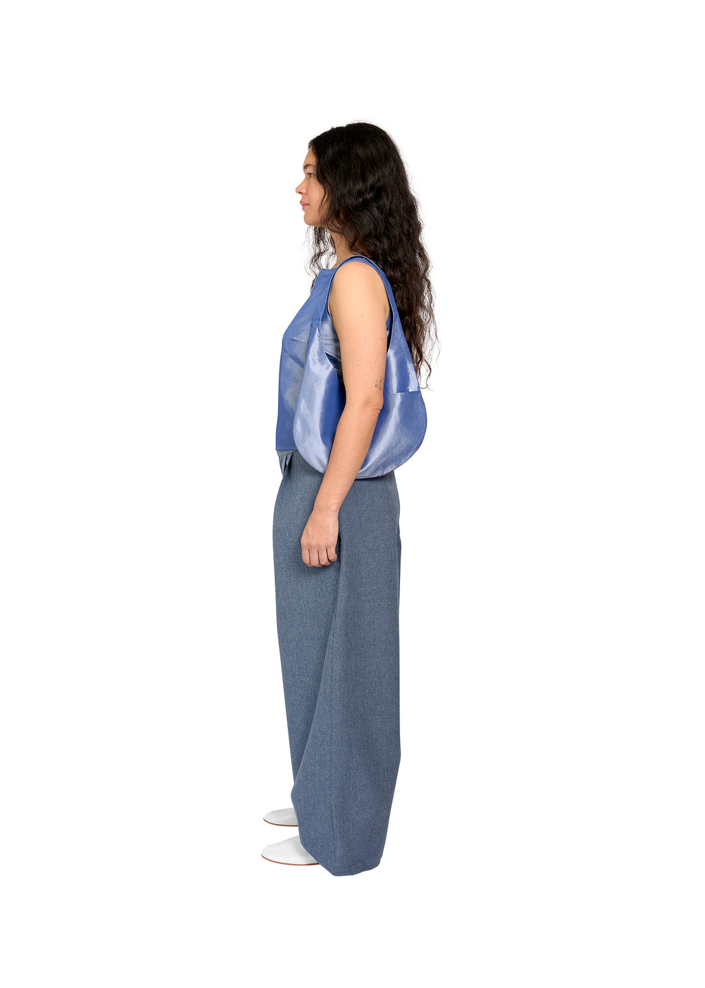 HOBO MINI IN BLUE SHIMMER
