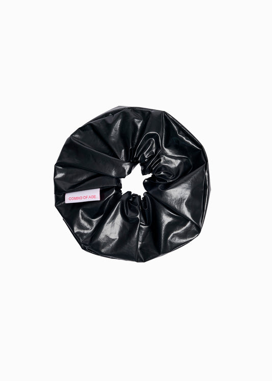 BLACK RAINWEAR SCRUNCHIE