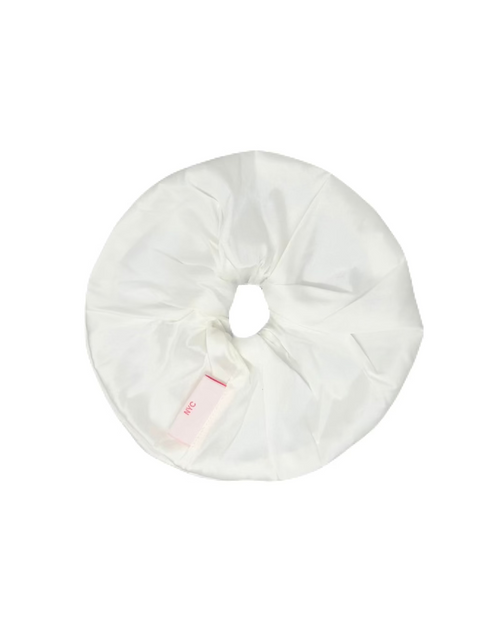 SCRUNCHIE IN IVORY SILK