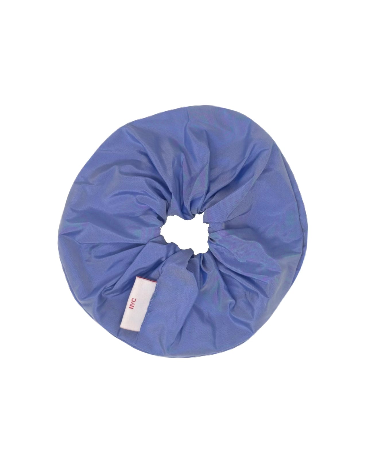 SCRUNCHIE IN BABY BLUE SILK