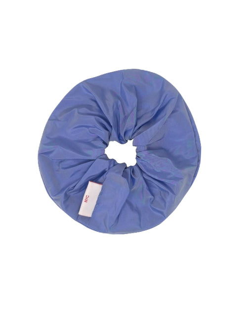 SCRUNCHIE IN BABY BLUE SILK