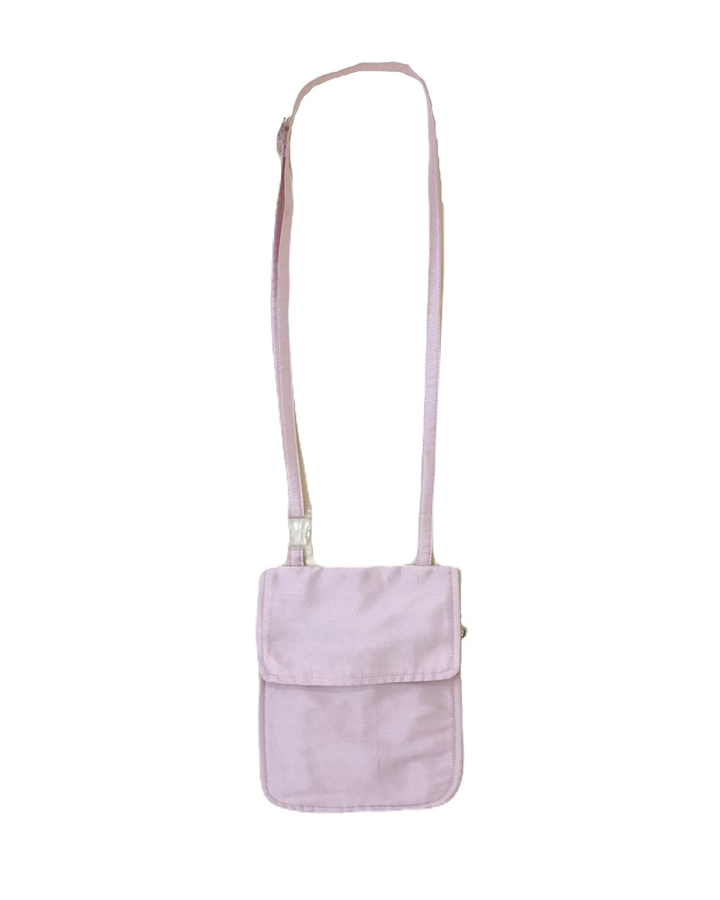 TRAVEL SLING IN PINK SILK