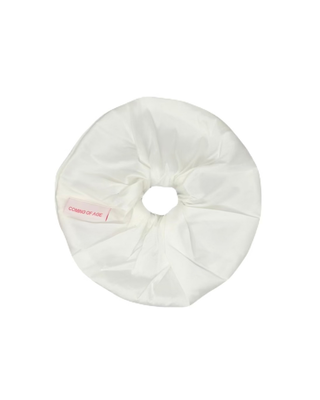 SCRUNCHIE IN IVORY SILK