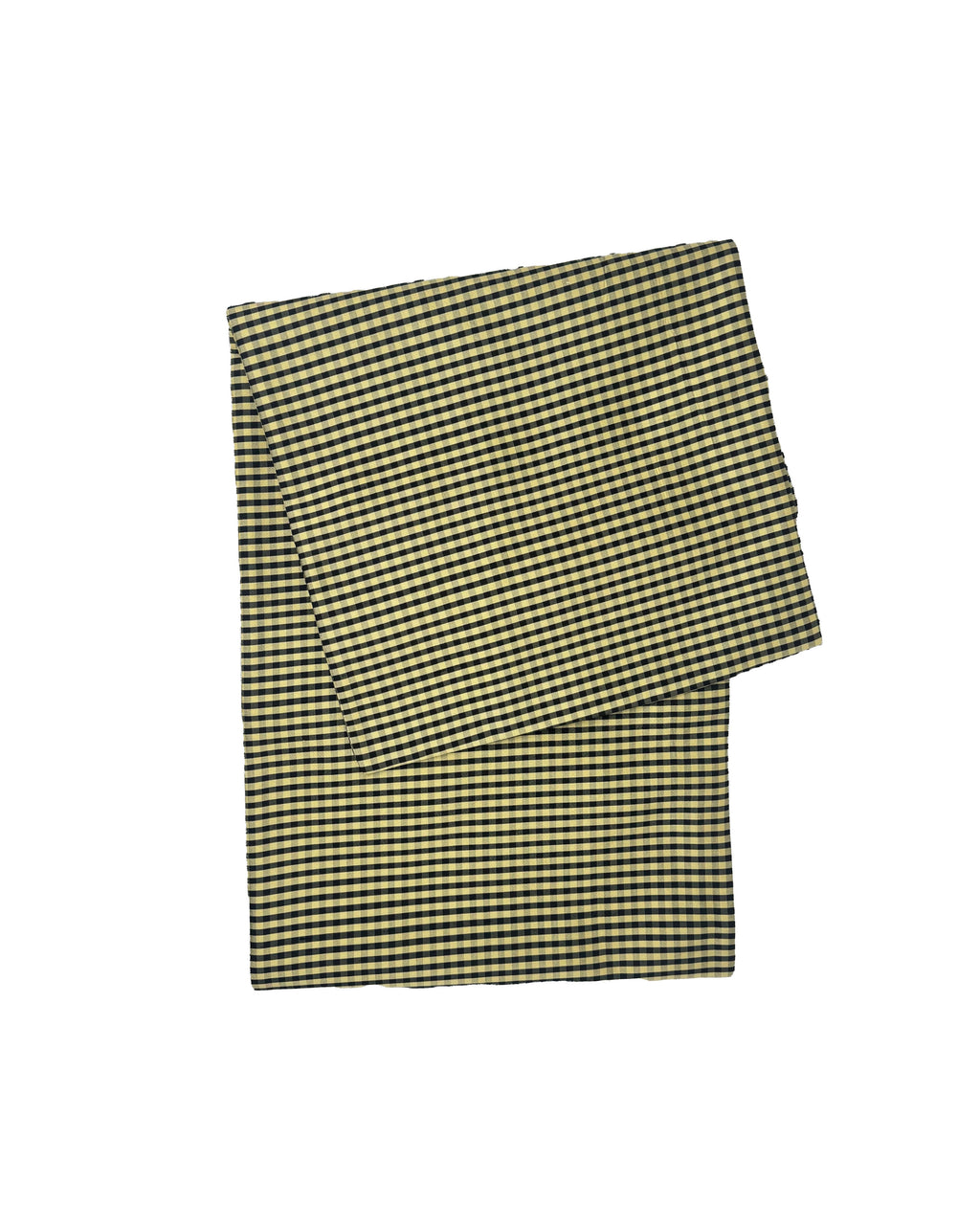 SCARF IN GINGHAM BLACK TAN