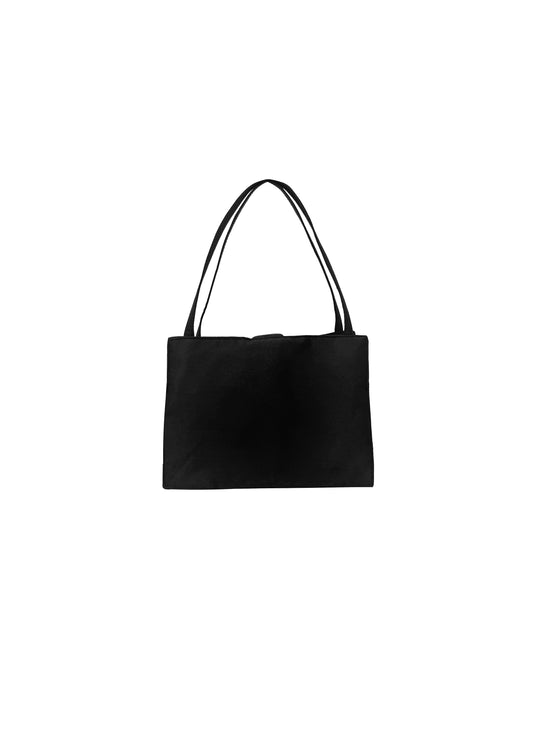 MINI LADY BAG IN BLACK SILK