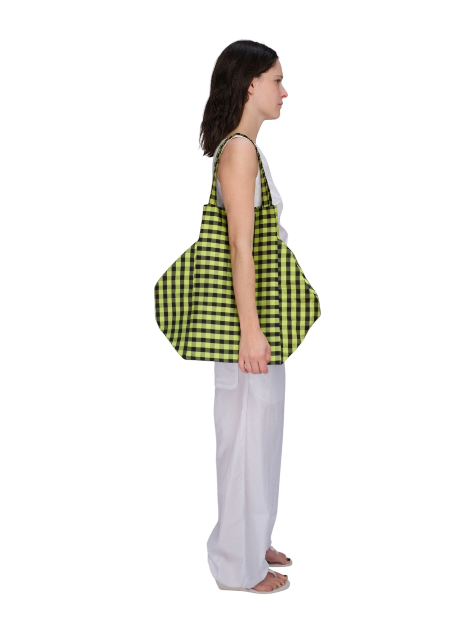 XL EVERYDAY BAG IN BLACK LIME