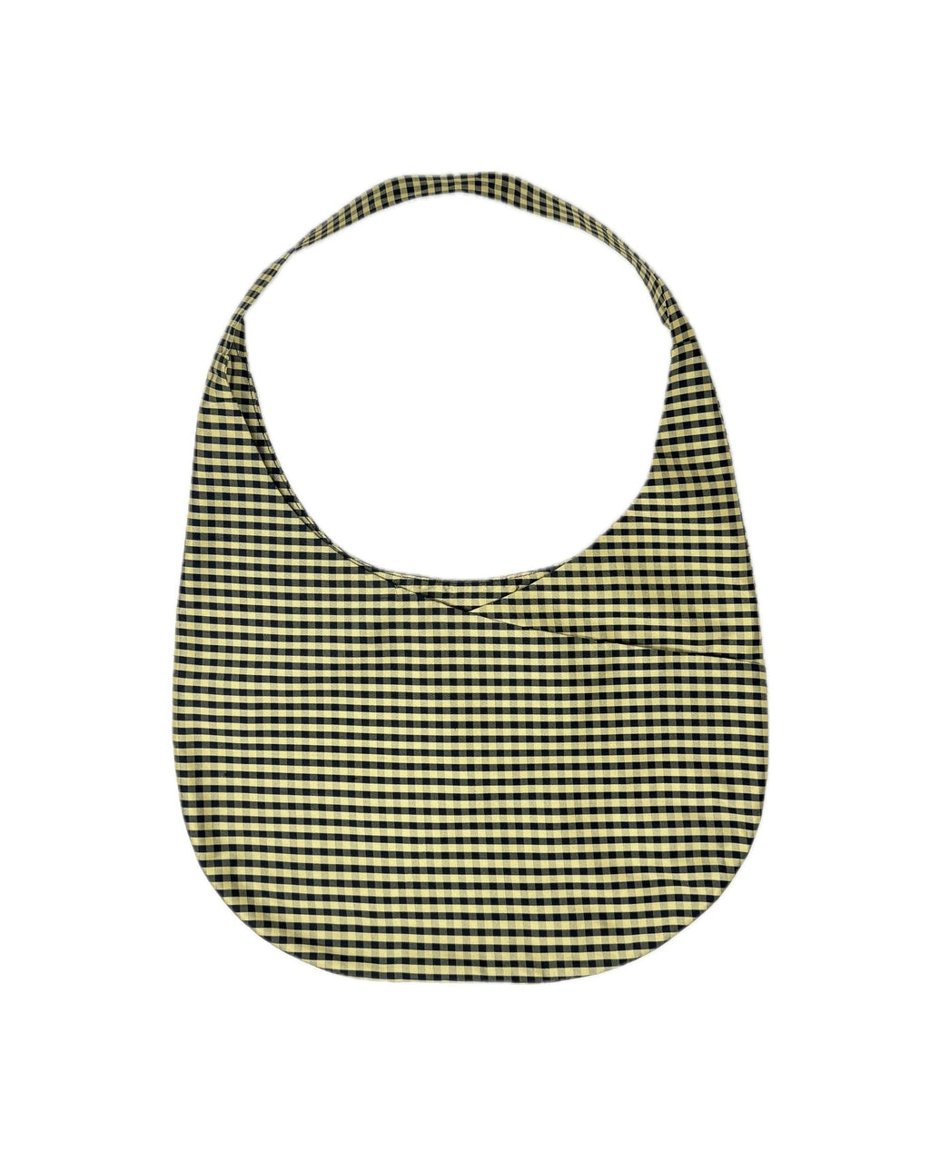 COA NYC | HOBO MINI BAG IN GINGHAM BLACK TAN