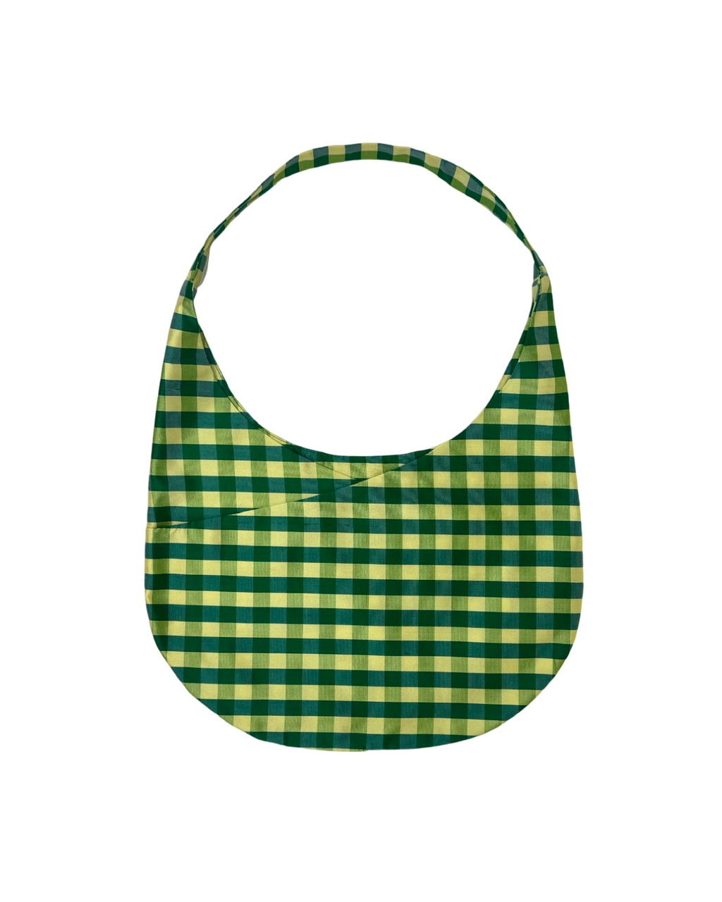 HOBO MINI IN GINGHAM GREEN YELLOW
