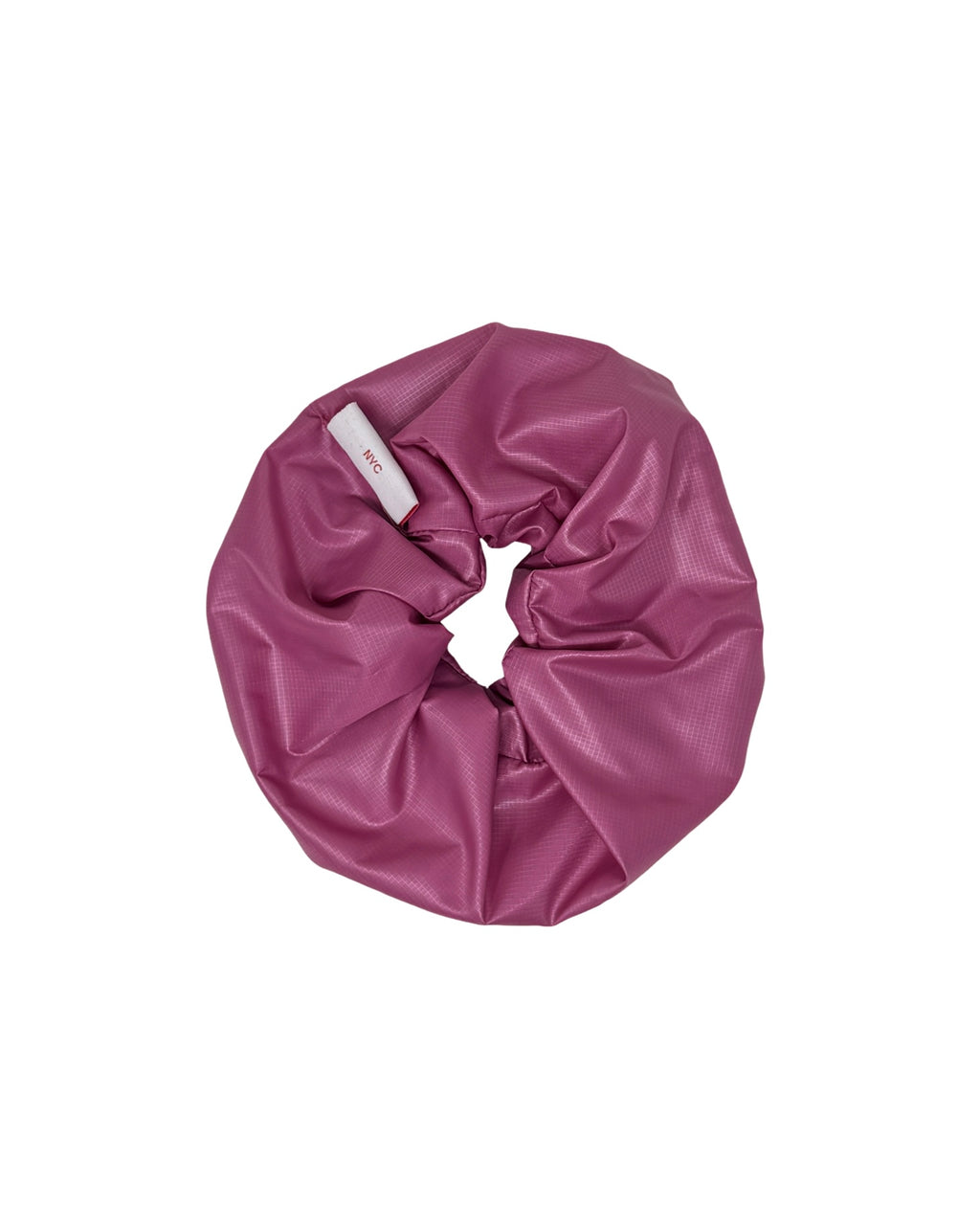 SCRUNCHIE IN ROUGE NYLON
