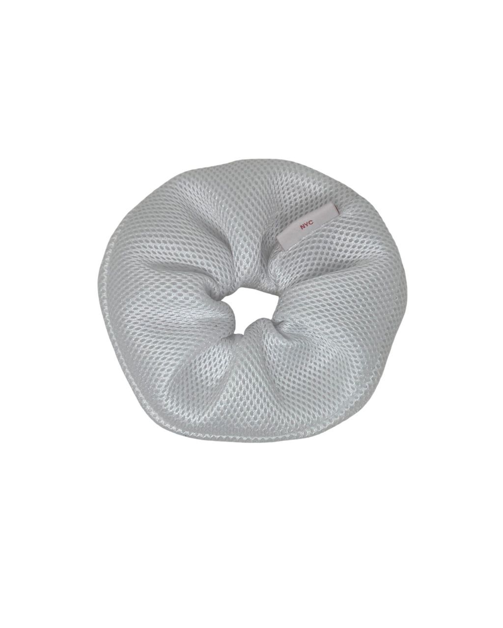 SCRUNCHIE IN WHITE MESH