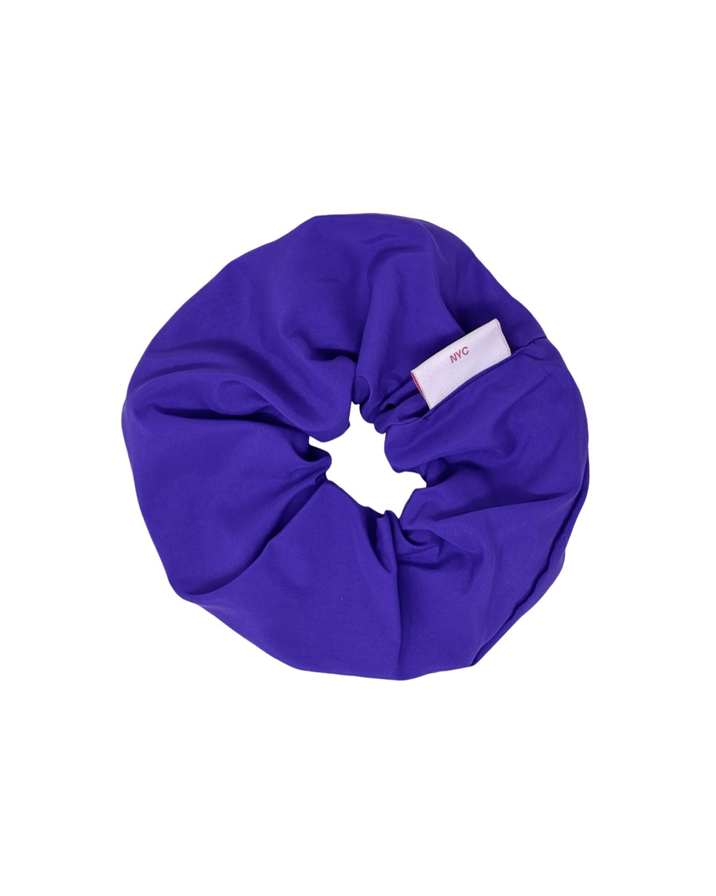 SCRUNCHIE IN PURPLE NYLON