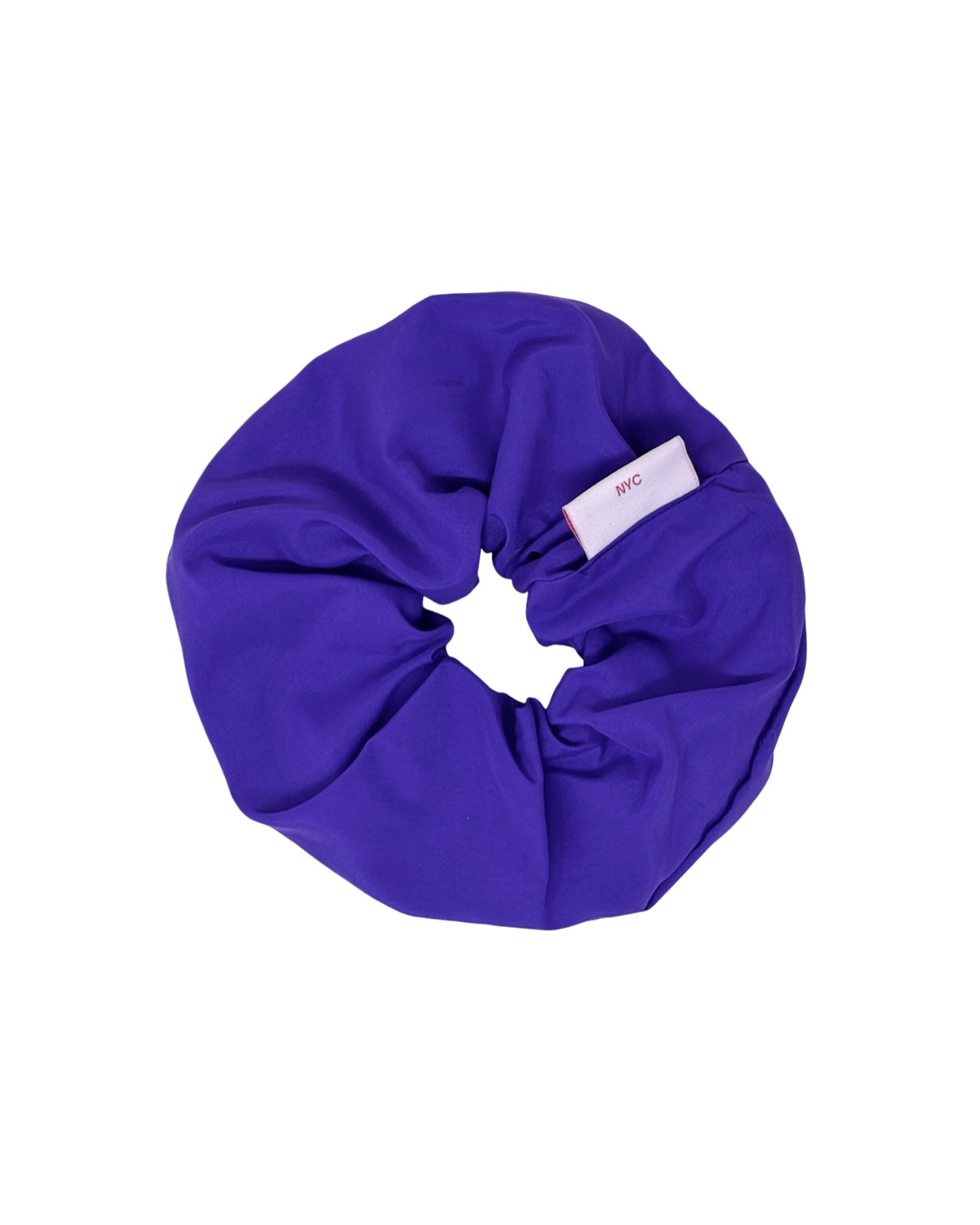 SCRUNCHIE IN PURPLE NYLON