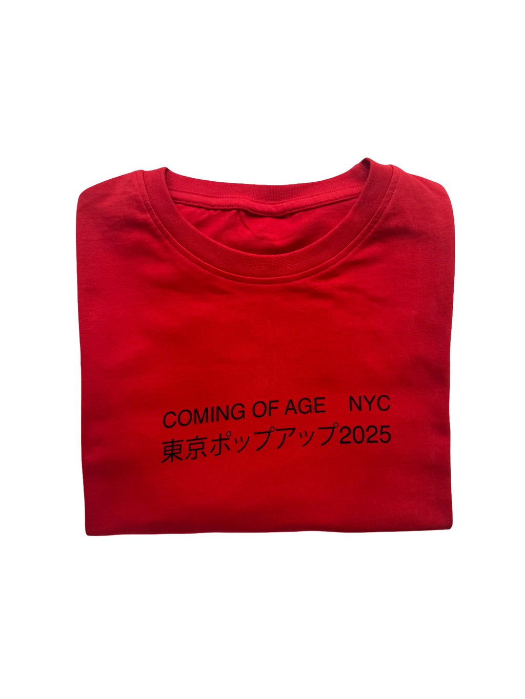 Pop Up T-Shirt in Red