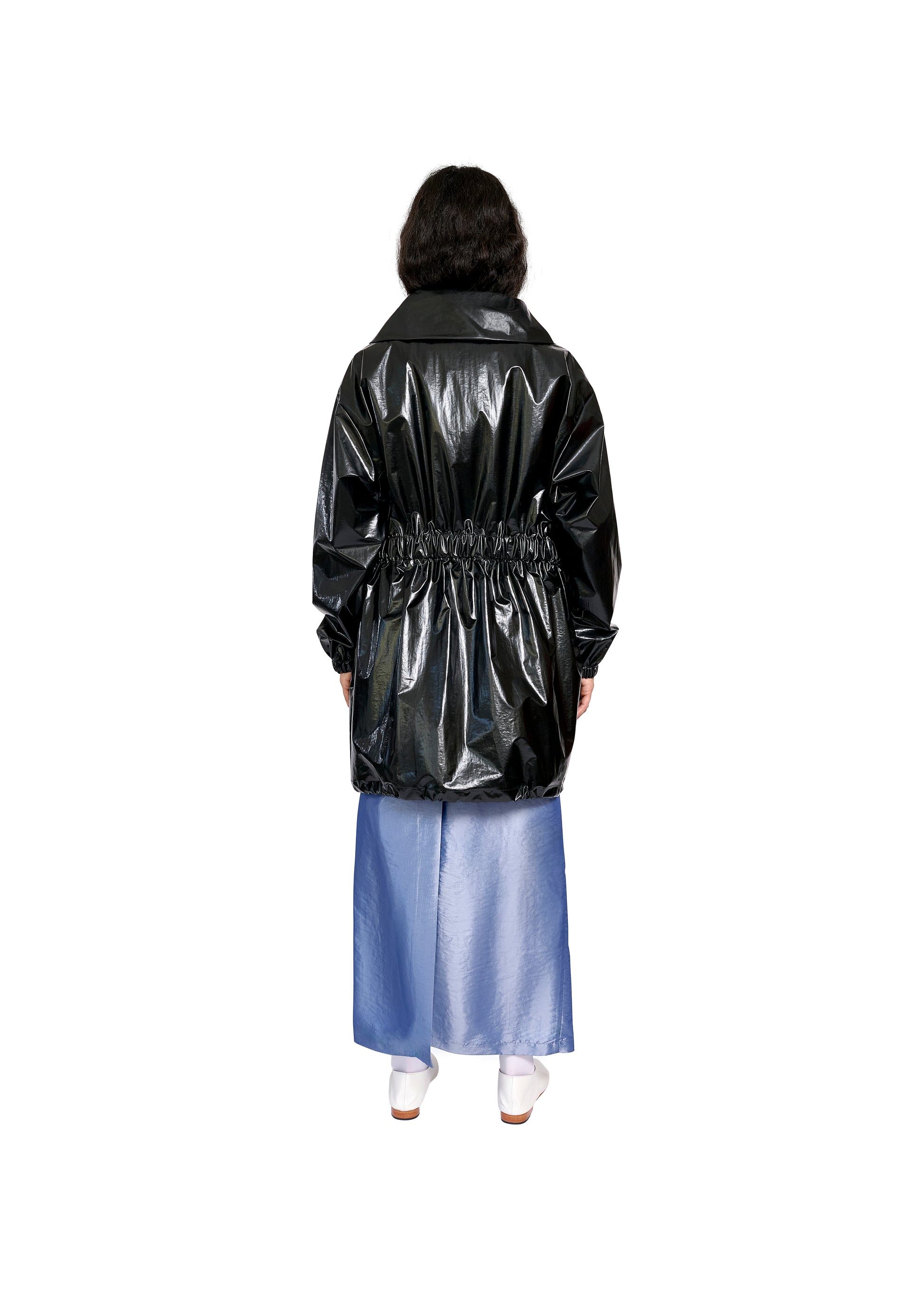 COA NYC | RAINCOAT IN BLACK RAINWEAR