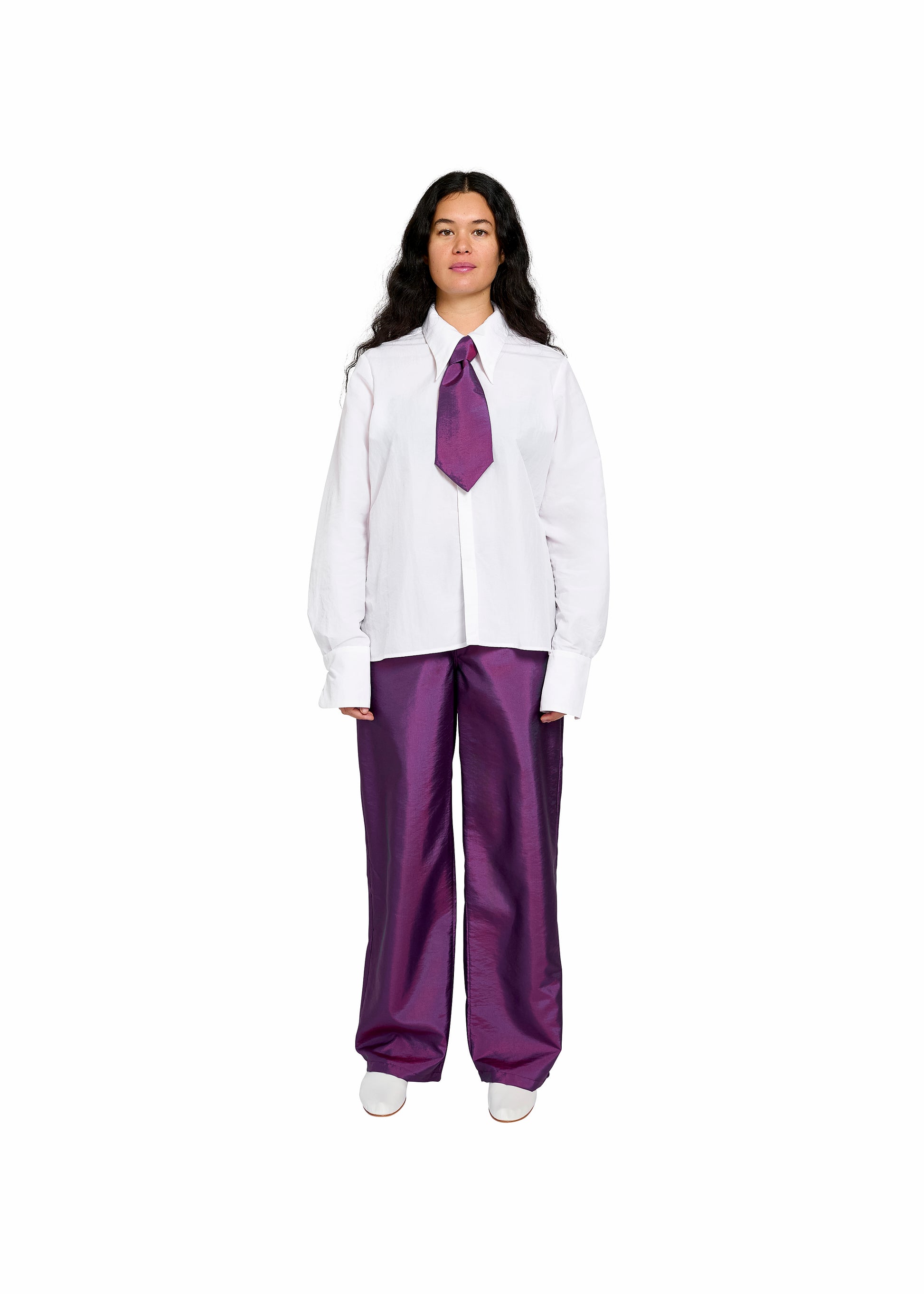 COA NYC | TIE IN PURPLE SHINE