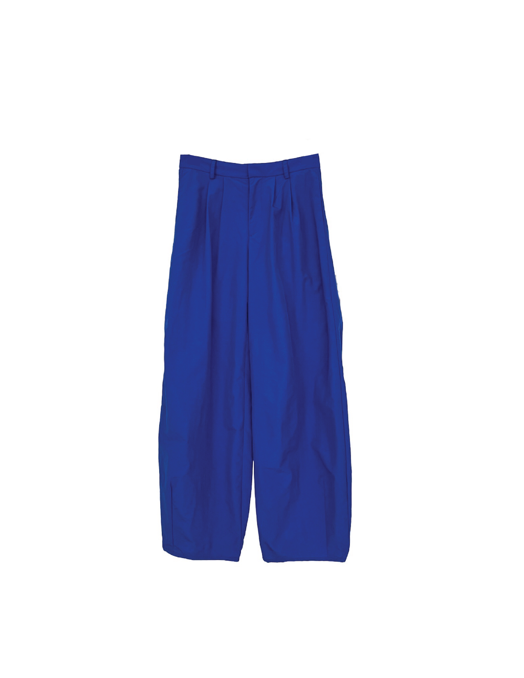 BIG PANT IN ROYAL NYLON