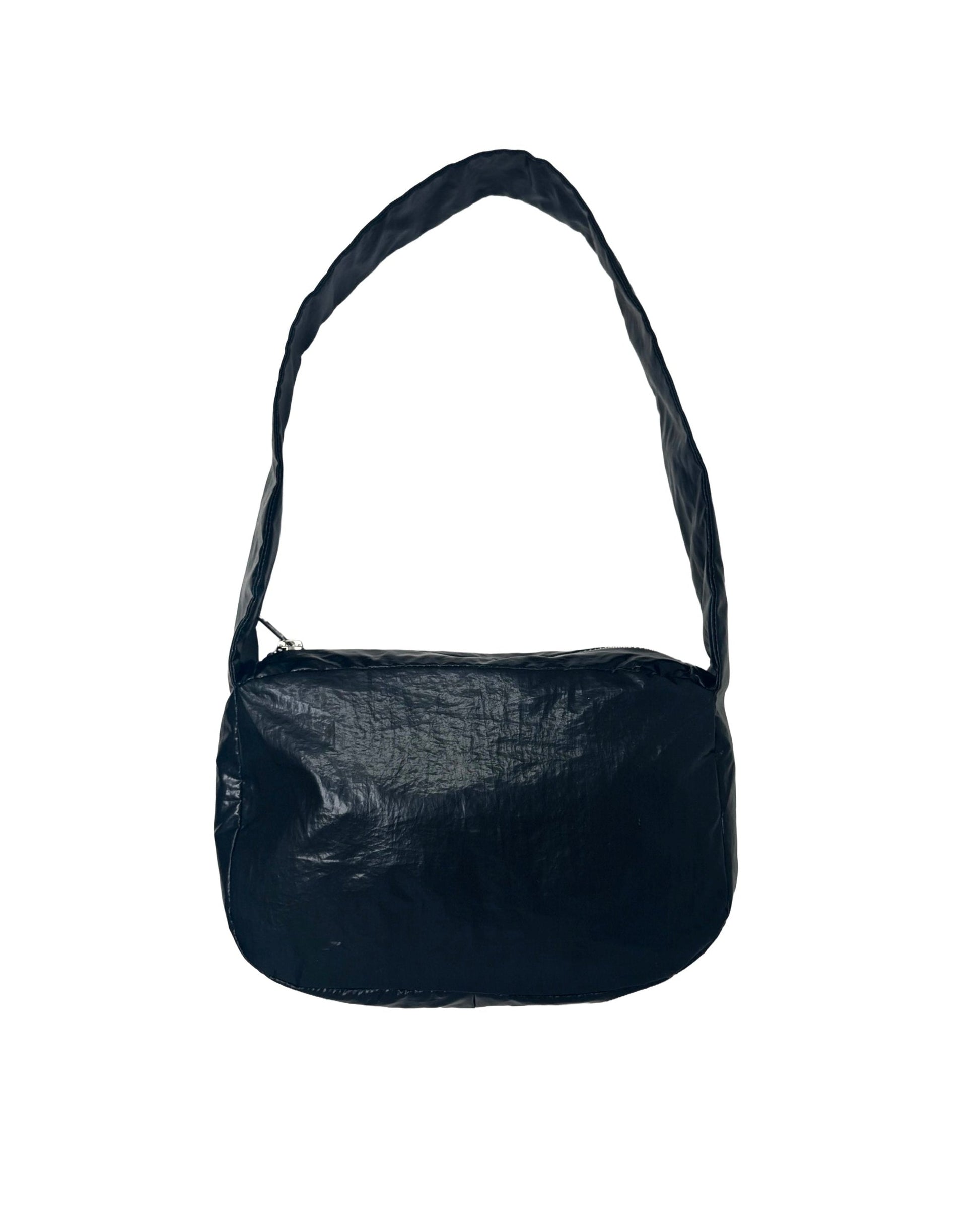 BAGUETTE BAG IN BLACK RAINWEAR