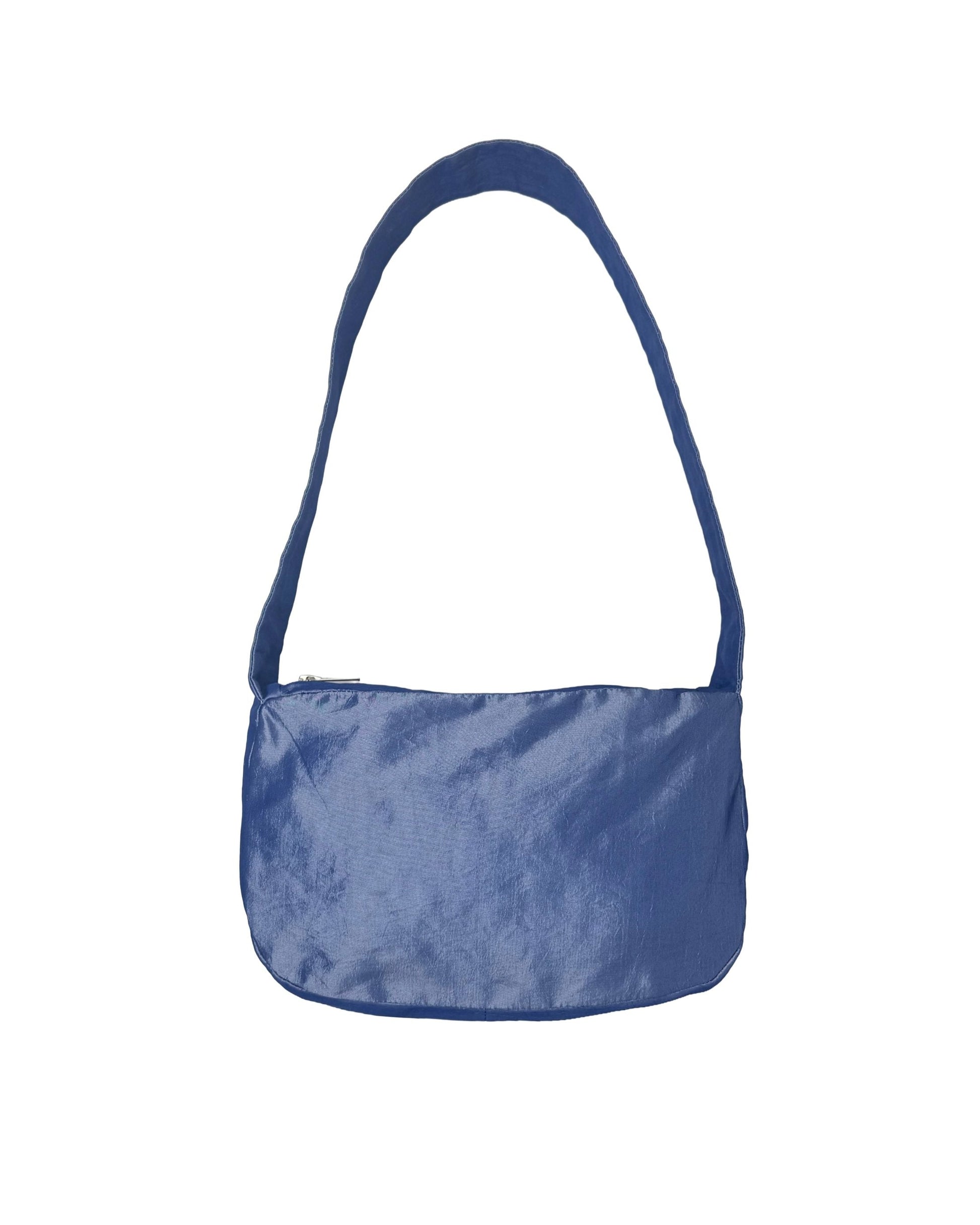 BAGUETTE BAG IN BLUE SHIMMER