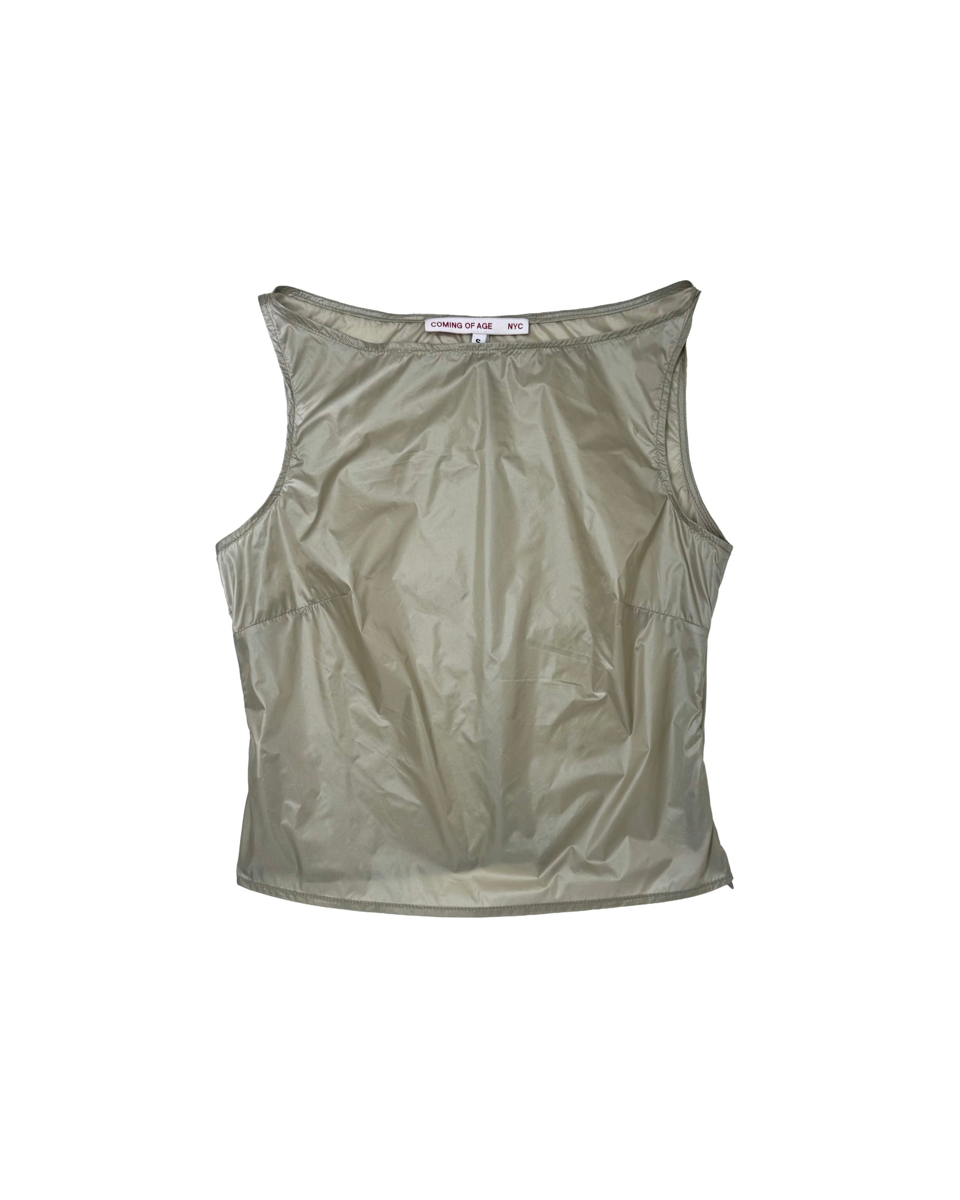 BOATNECK TOP IN UMBER