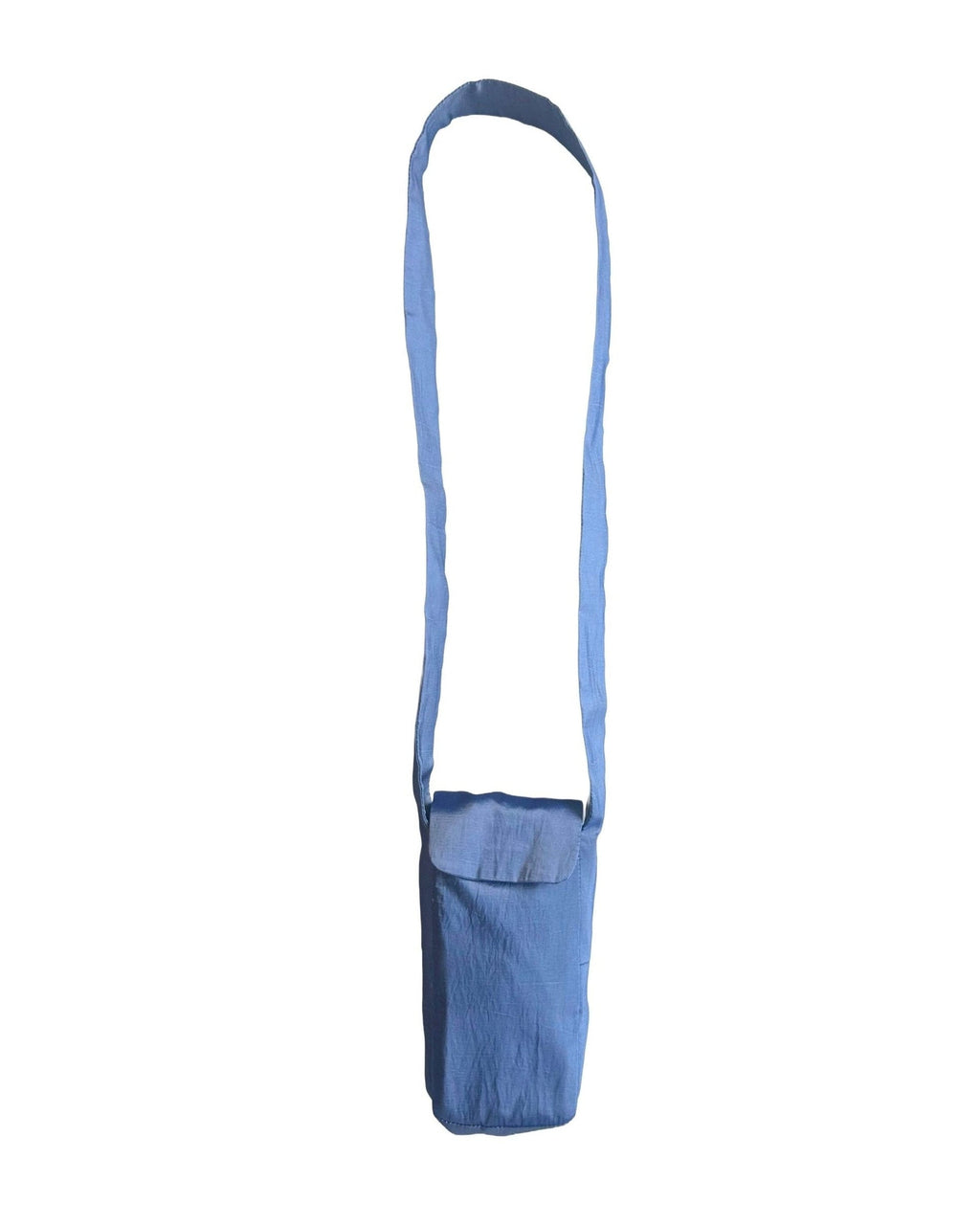 IPHONE CROSSBODY IN BLUE SHIMMER