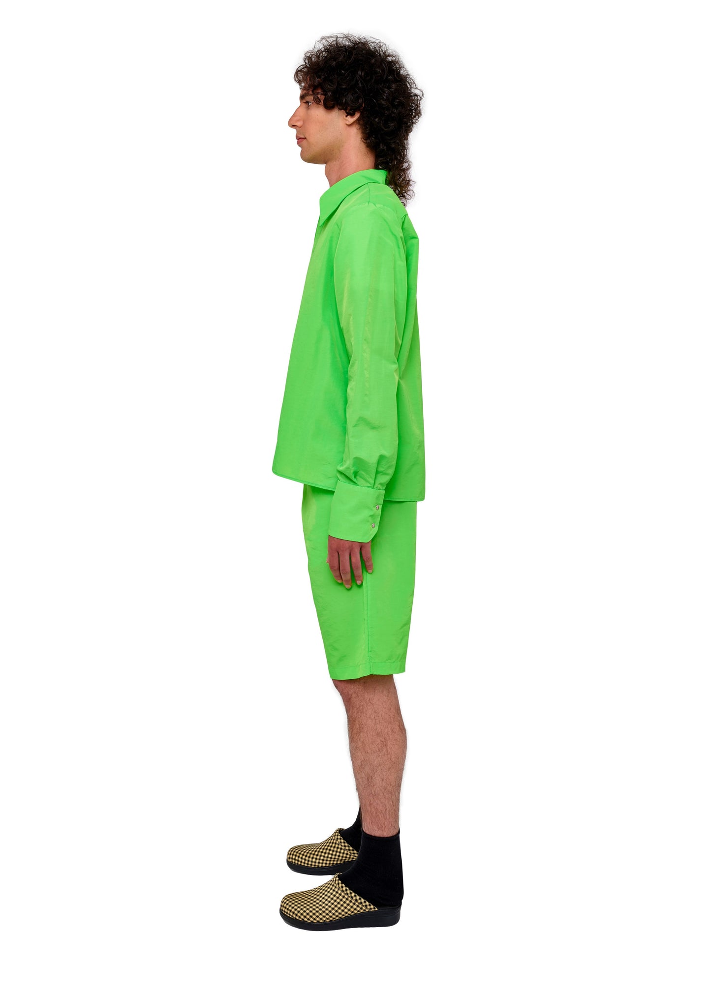 Lime Nylon Shirt