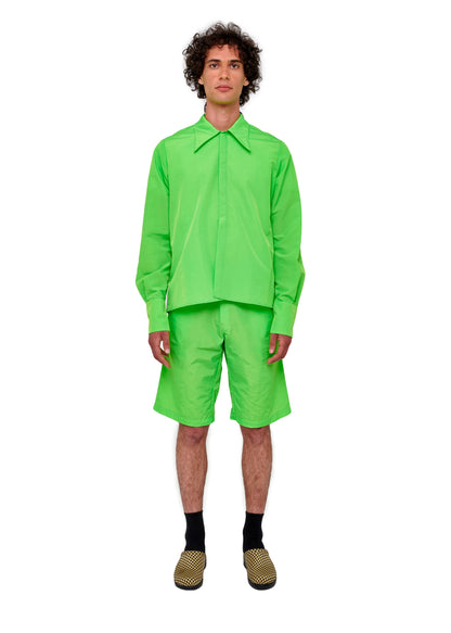 Lime Nylon Shirt