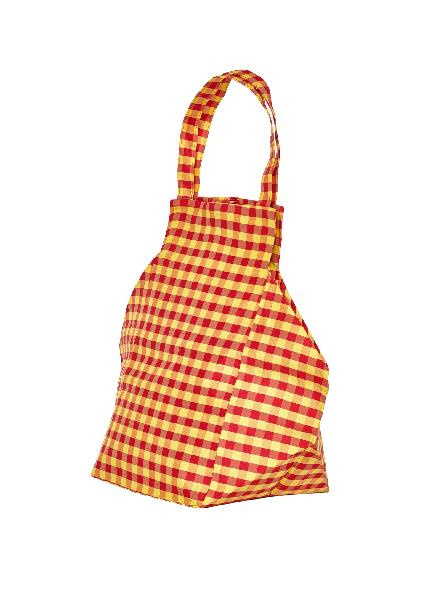 XL GINGHAM RED YELLOW EVERYDAY BAG