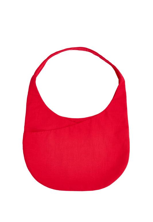 Red Nylon Hobo Mini