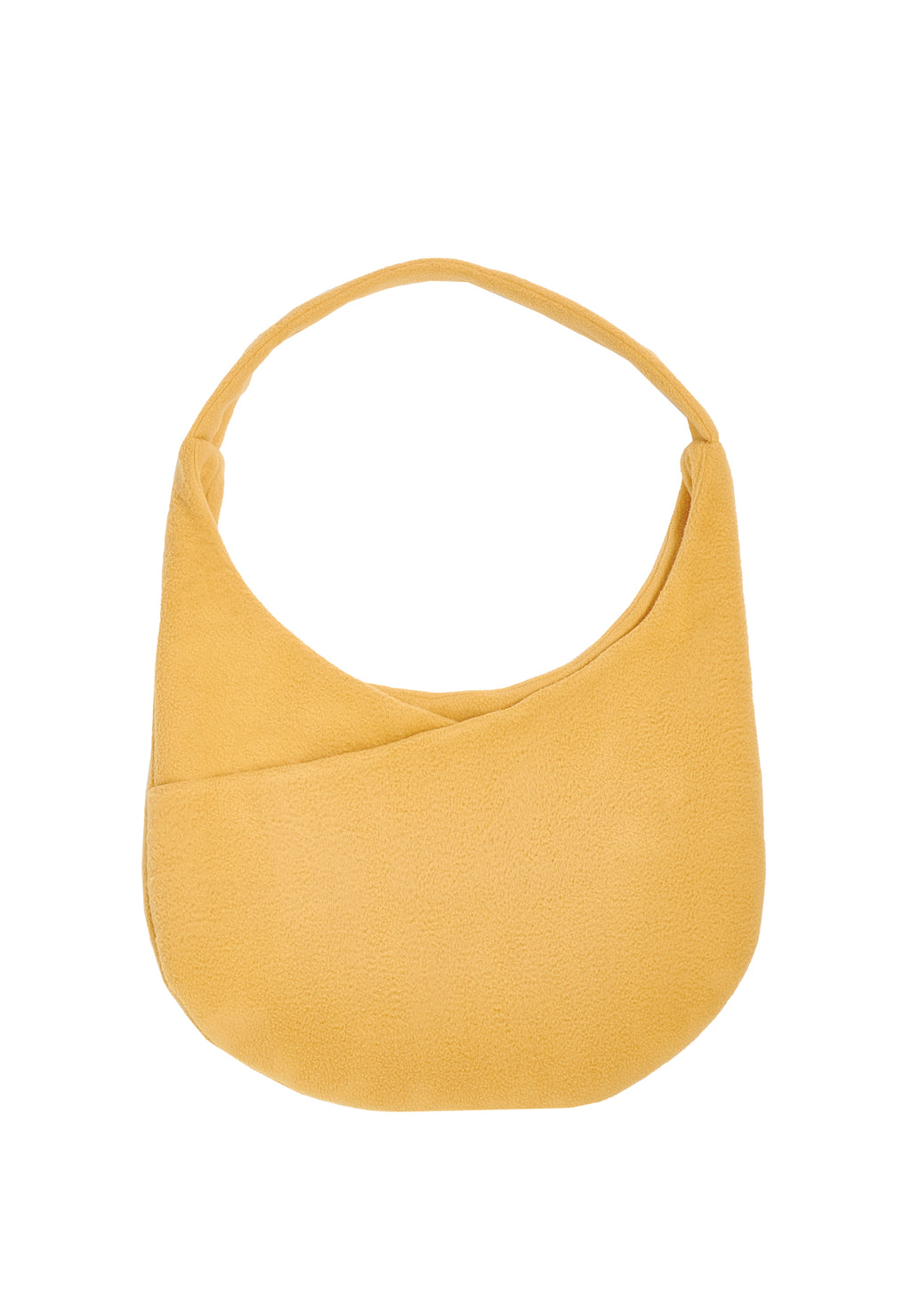 Tan Fleece Hobo Mini