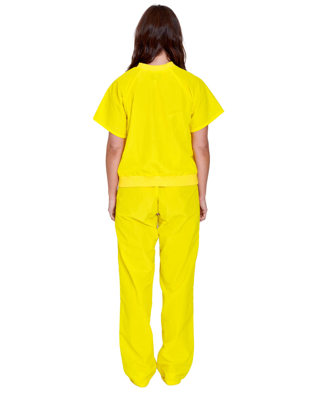 HOT YELLOW NYLON SS PULL OVER